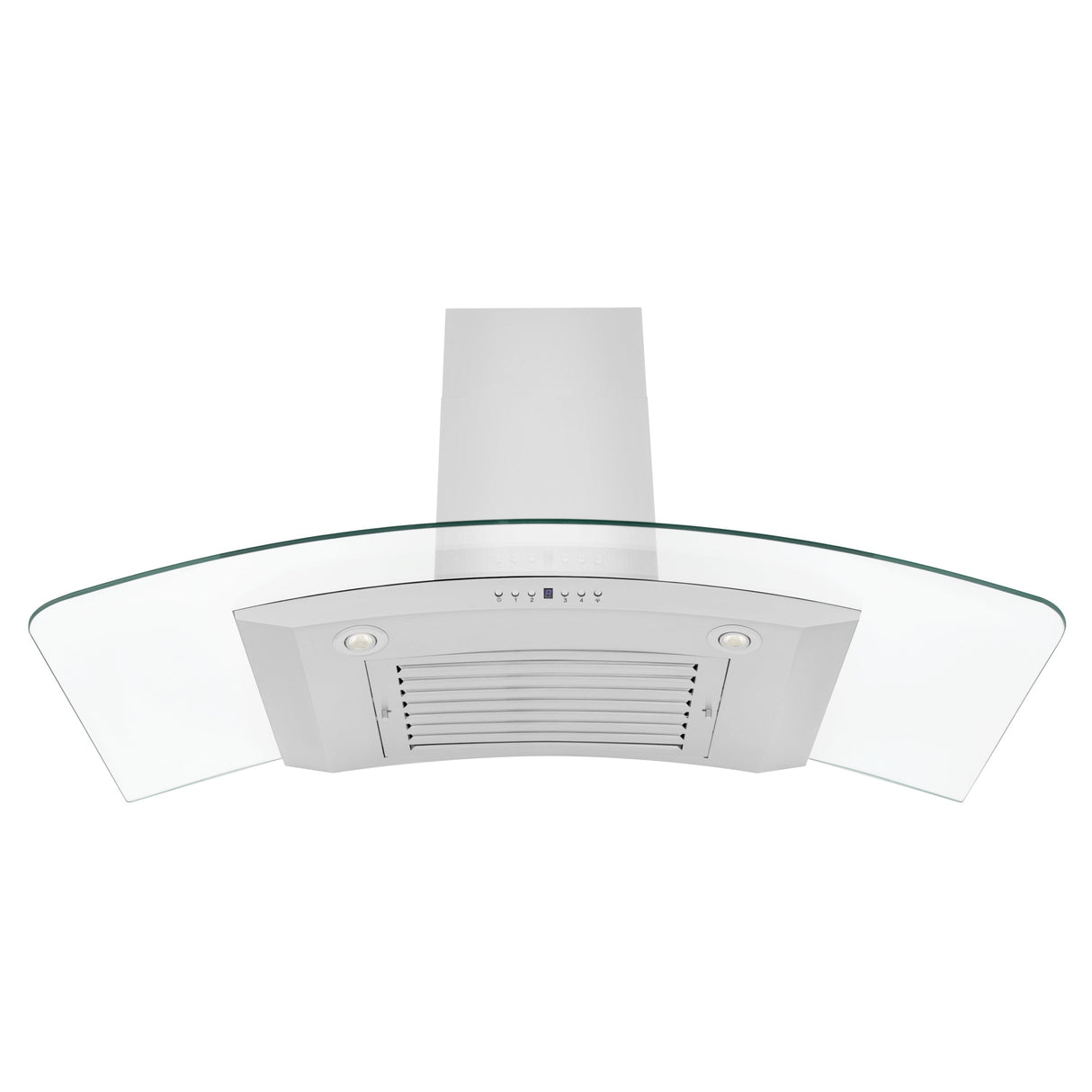 ZLINE 48" Convertible Vent Convertible Vent Wall Mount Range Hood in Stainless Steel & Glass (KN4-48)