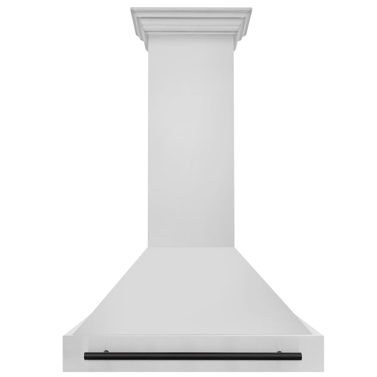 ZLINE Autograph Edition 36" Stainless Steel Range Hood with Stainless Steel Shell and Matte Black Handle (8654STZ-36-MB)