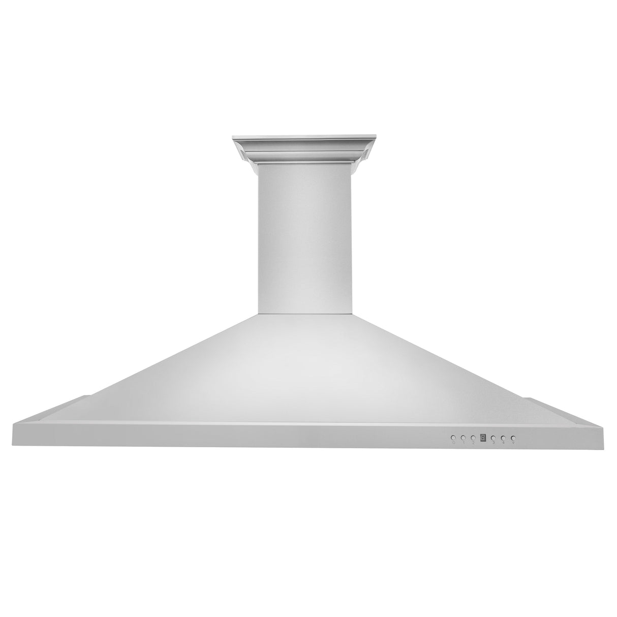 42" ZLINE CrownSound™Ducted Vent Wall Mount Range Hood in Stainless Steel with Built-in Bluetooth Speakers (KBCRN-BT-42)
