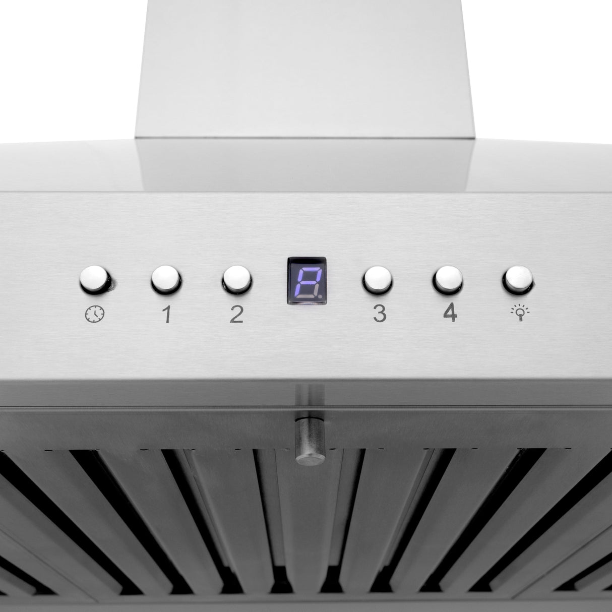 36" ZLINE CrownSound™Ducted Vent Wall Mount Range Hood in Stainless Steel with Built-in Bluetooth Speakers (KL3CRN-BT-36)
