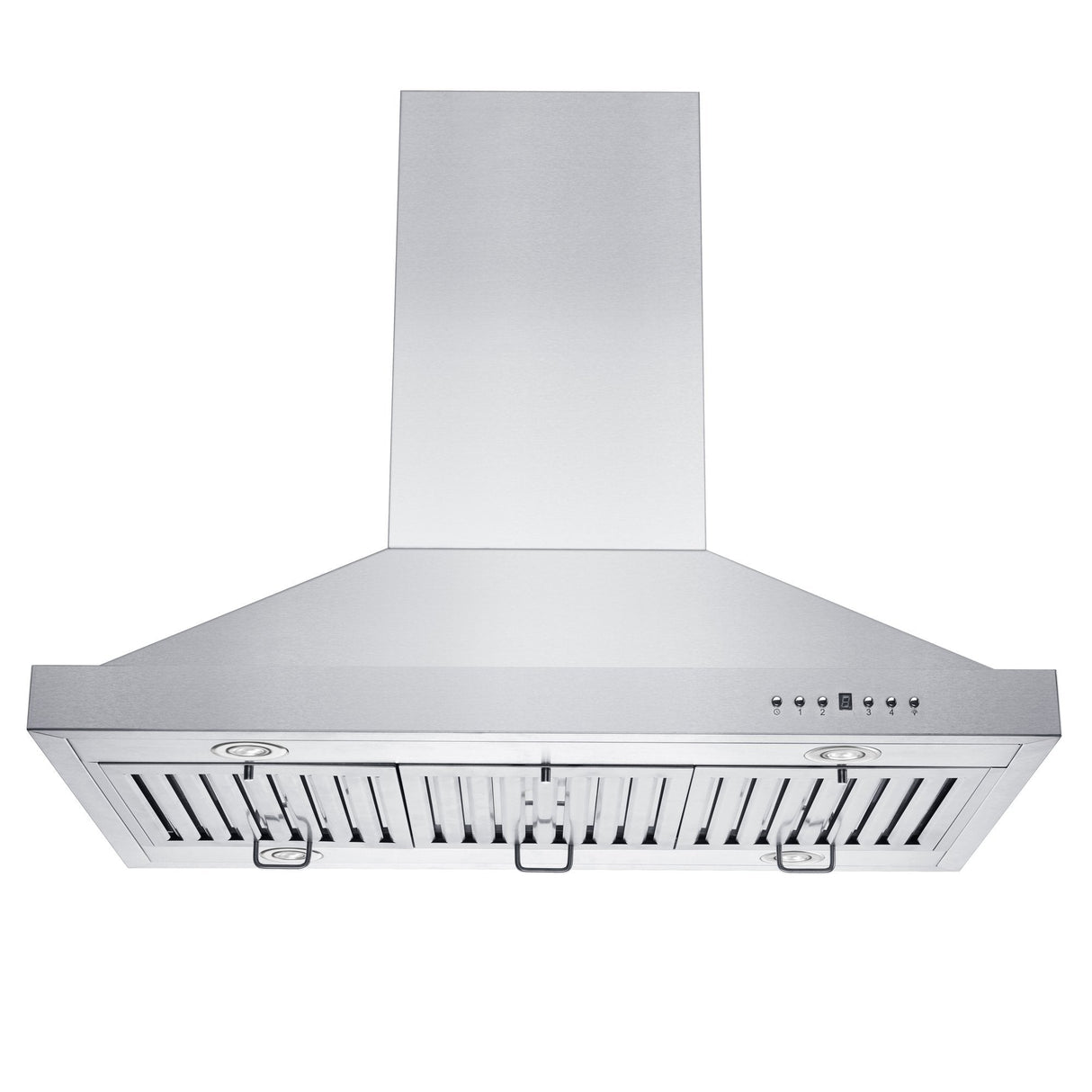 42 in. Ducted Island Mount Range Hood with Dual Remote Blower in Stainless Steel (GL2i-RD-42)