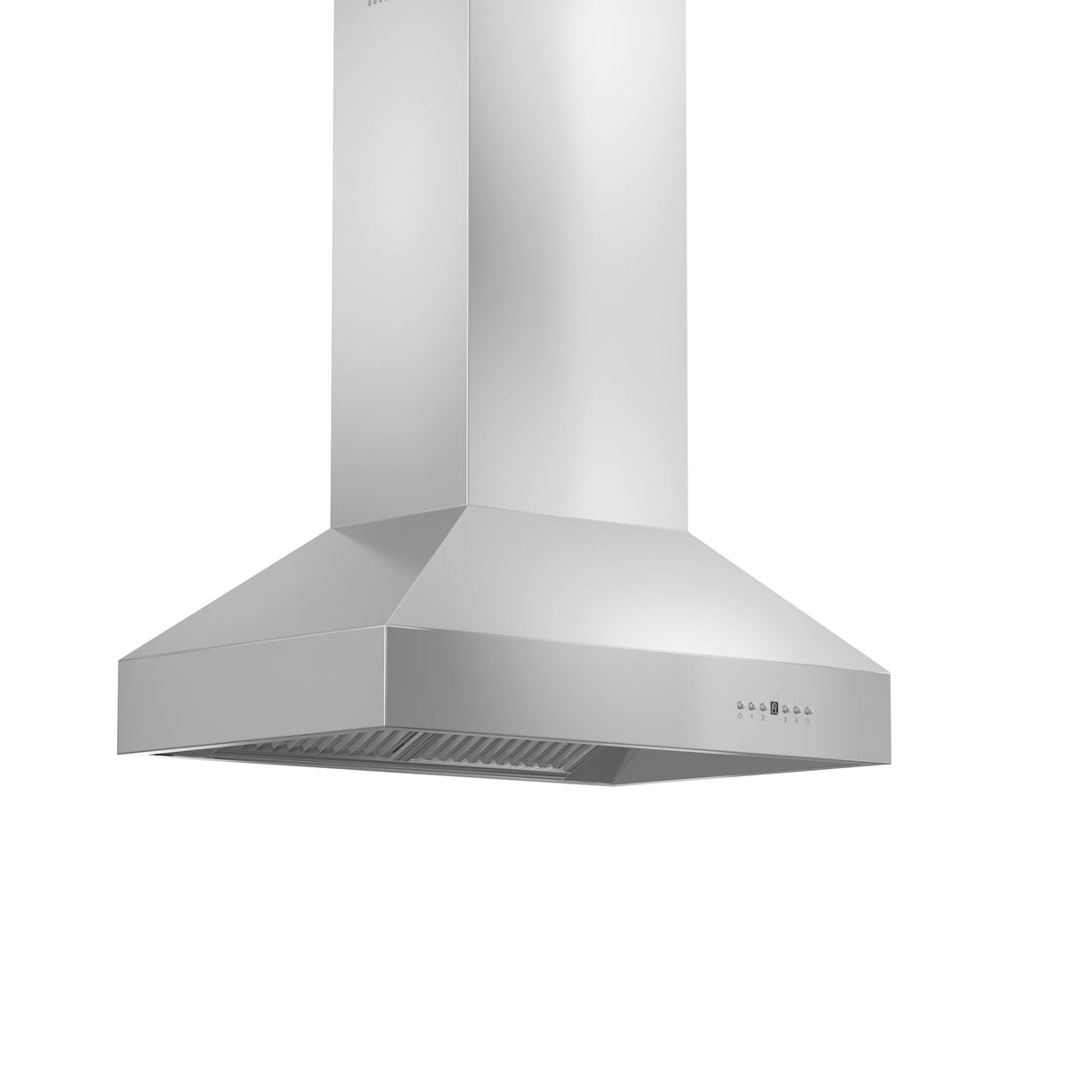 ZLINE 42 Inch Ducted Island Mount Range Hood in Stainless Steel (697i)