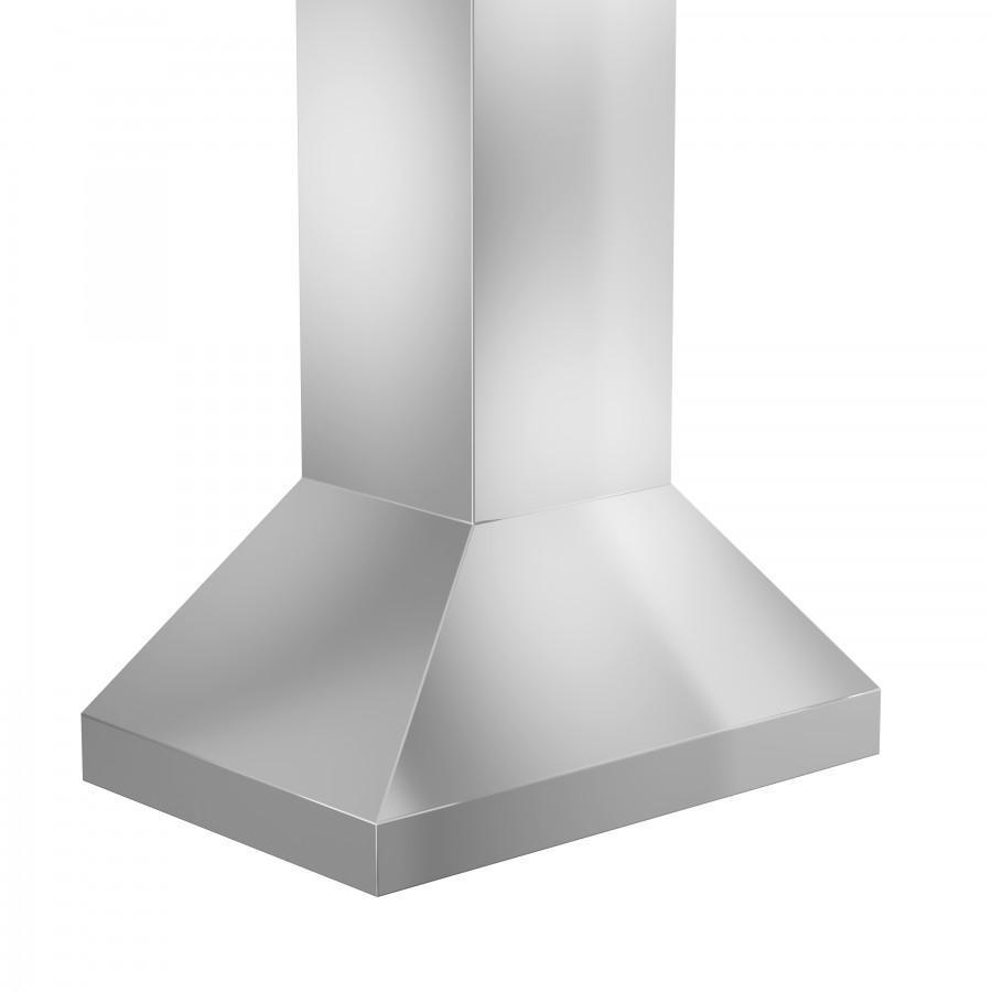 ZLINE 36 Inch Ducted Island Mount Range Hood in Outdoor Approved Stainless Steel (597i-304)