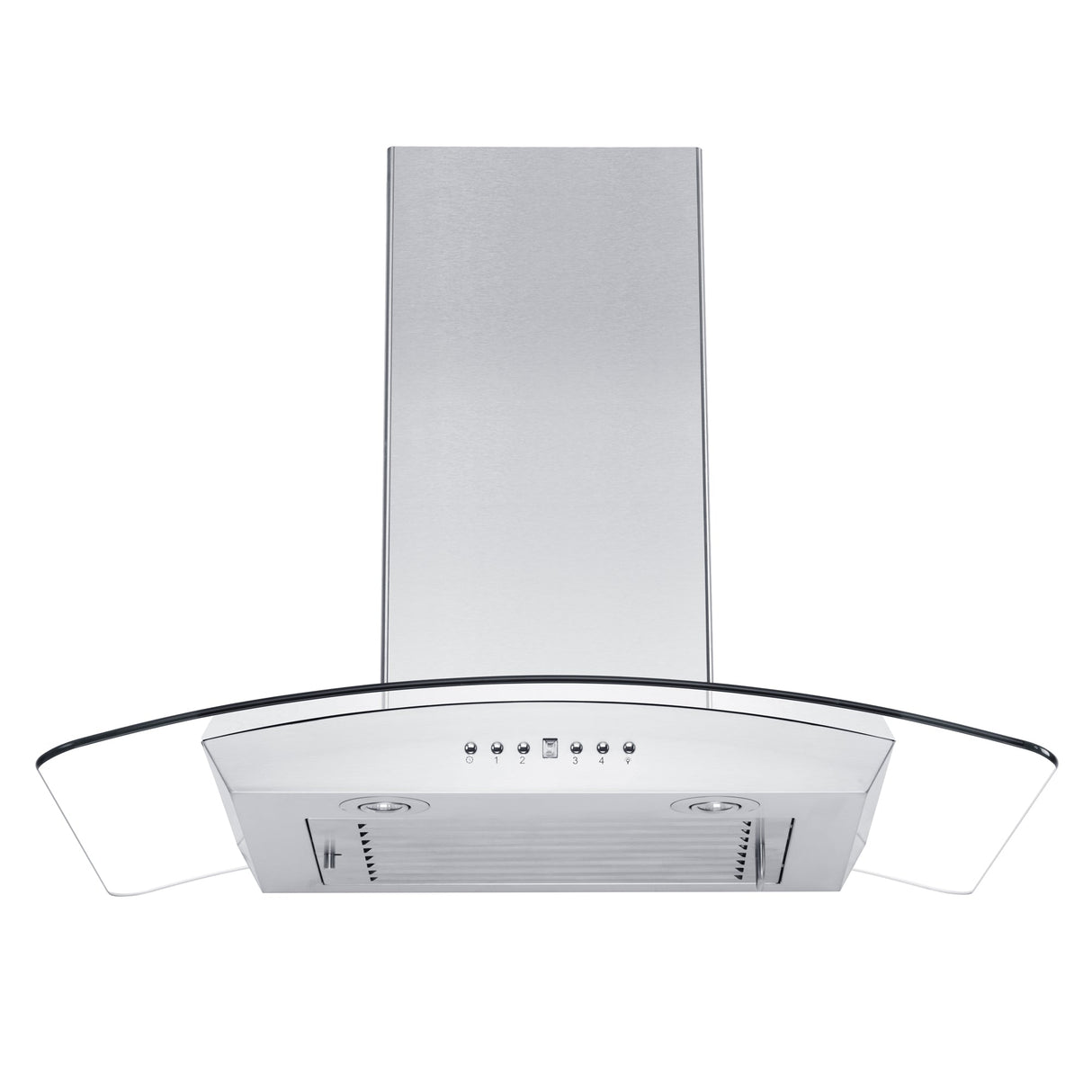ZLINE 30" Convertible Vent Wall Mount Range Hood in Stainless Steel & Glass (KZ-30)