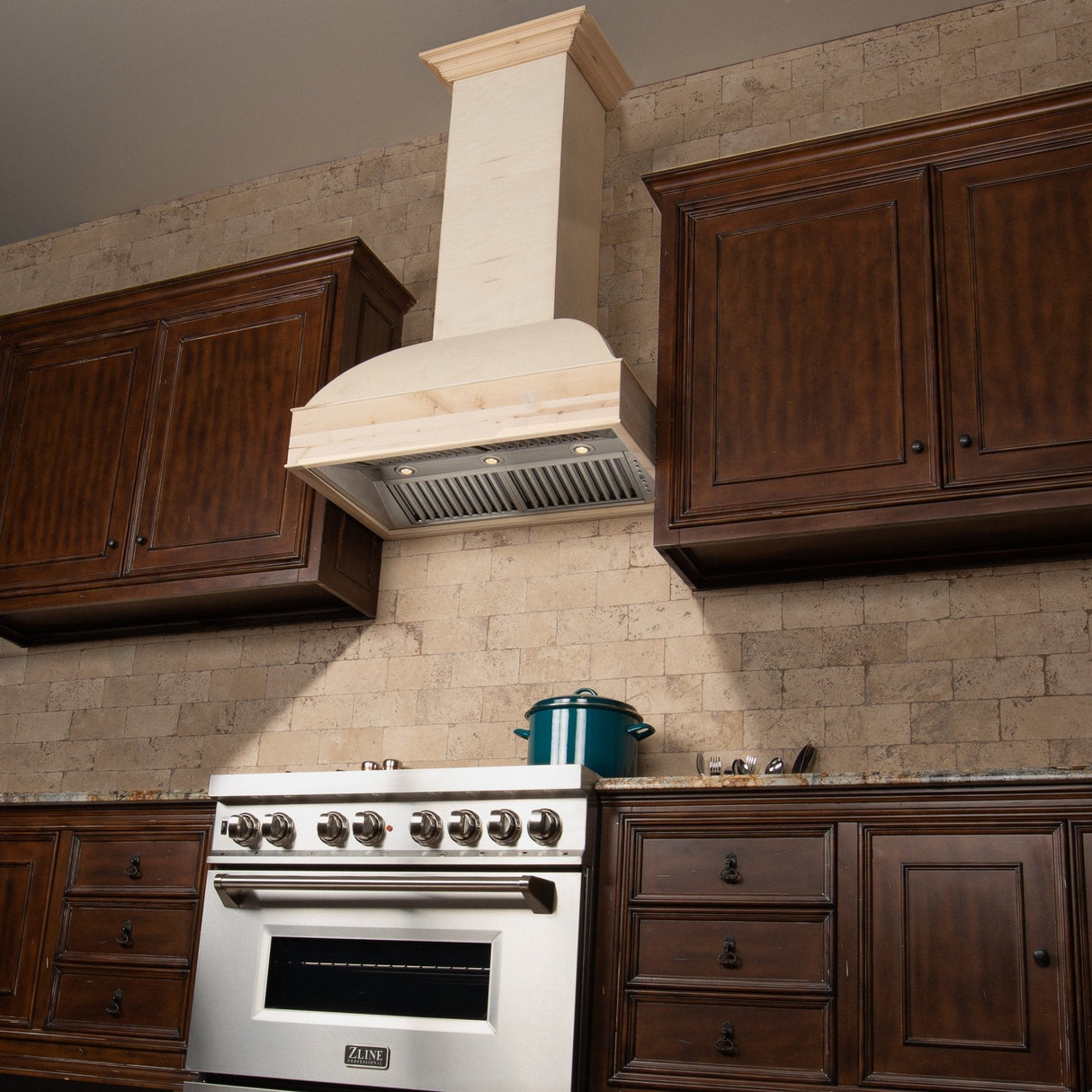 ZLINE 36 Inch Unfinished Wooden Wall Mount Range Hood (369UF)