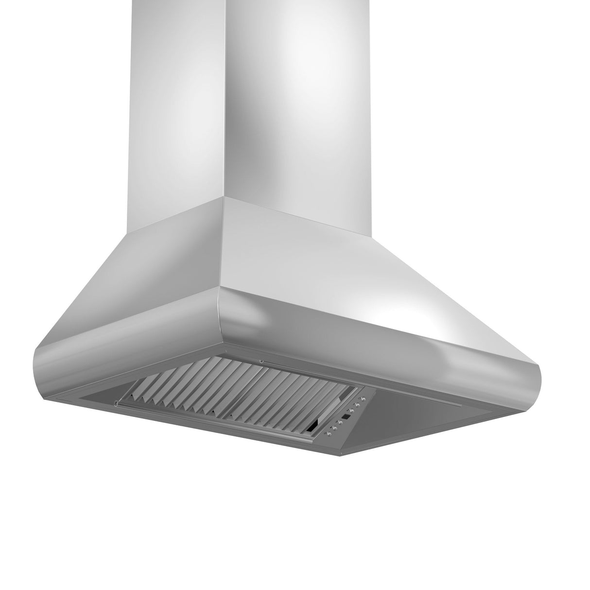 ZLINE 36 in. Ducted Wall Mount Range Hood with Single Remote Blower in Stainless Steel (687-RS-36-400)