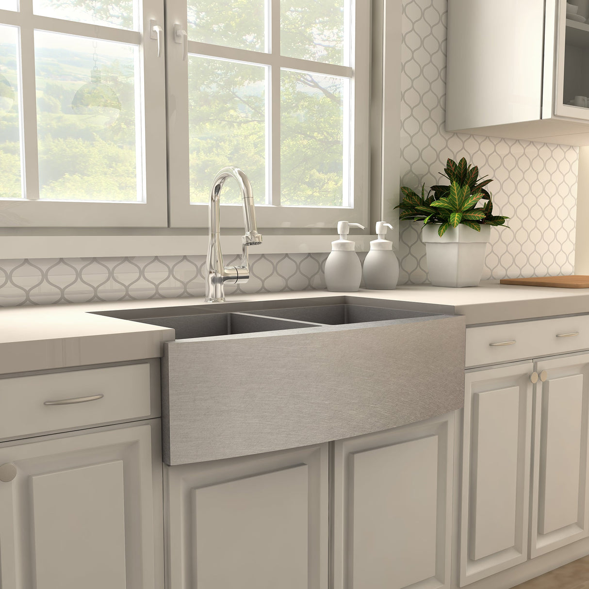 ZLINE Dali Kitchen Faucet in Chrome (DAL-KF-CH)