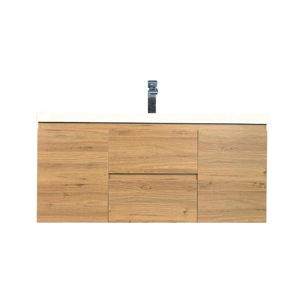 Brooklyn Floating / Wall Mounted Bathroom Vanity With Acrylic Sink