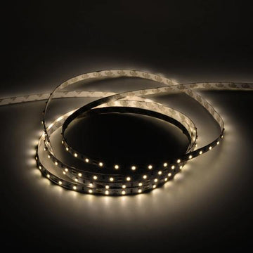 12V LED Strip Lights - LED Tape Light with DC Connector - 192 Lumens/ft. with Power Supply and Controller (KIT)