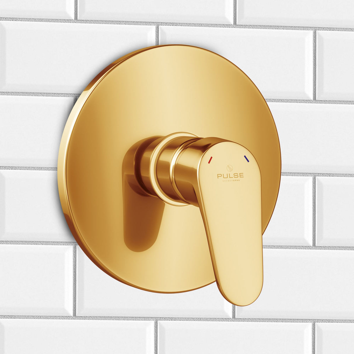 Tru-Temp Mixing Valve, Pressure Balance Rough-In Valve Trim Kit, Round, 1/2" NPT