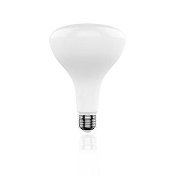 15.5W LED Light Bulbs - BR40 - 3000K Dimmable - 1100 Lm - E26 Base - Warm White