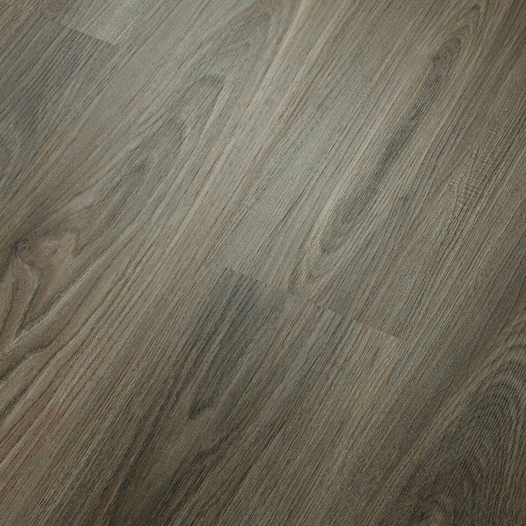 Shaw Floorte Pro Anvil Plus 2032V-00915, Dark Elm Floating SPC Flooring, 7" x 48" x 4.4mm Thickness (27.73SQ FT/ CTN)