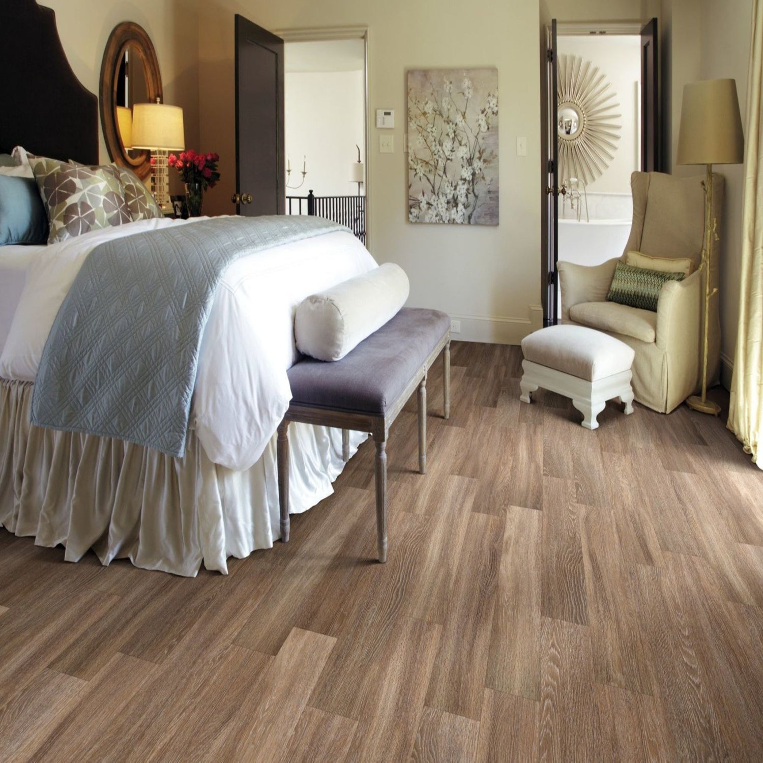 Shaw Floorte World Fair 2044V-00574, Seattle LVP/Glue Down Flooring Plank & Tile, 6" x 48" x 2mm (53.93SQ FT/ CTN)