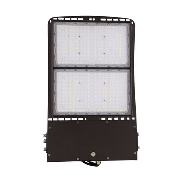LED Flood Light 300W - DLC Listed - IP65 - Black - 40521 Lumens - 5700K - Dimmable LED Flood Lamp