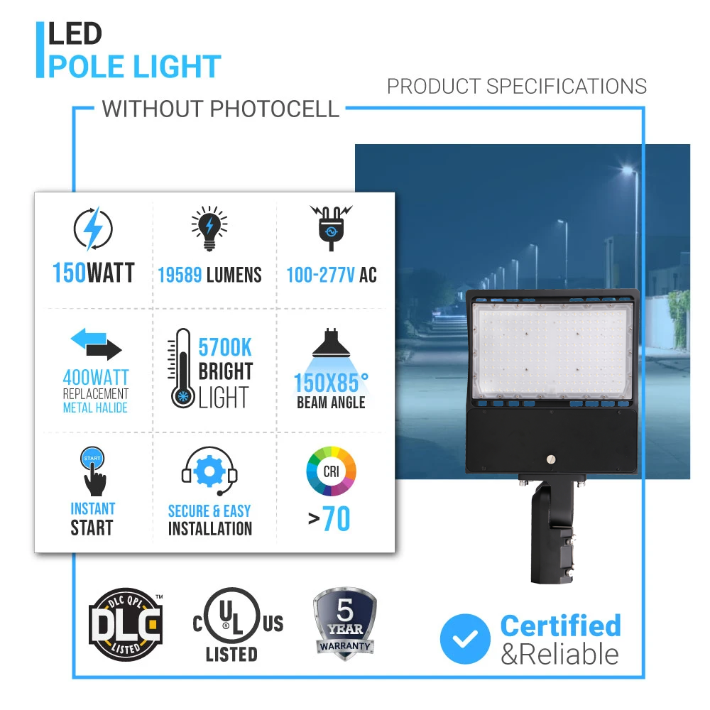 LED Pole Light Specifications