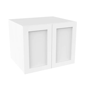 Wall Kitchen Cabinet - 30W x 24H x 12D - Aria White Shaker