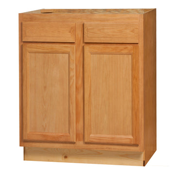 30 Inch Base Cabinets - Chadwood Shaker - 30 Inch W x 24 Inch D x 34.5 Inch H