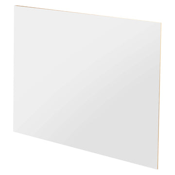 Back Panels - 48 Inch W x 34.5 Inch H x 3/16 Inch D - Dwhite Shaker - Kitchen Cabinet