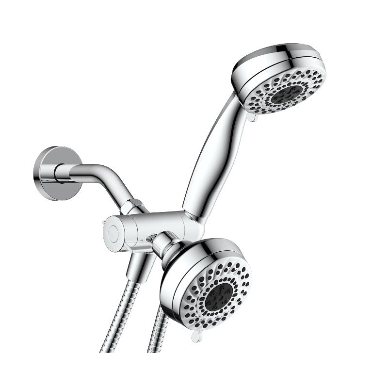 Shower Combo 6-Setting In Chrome Polished, 3 - Way Diverter