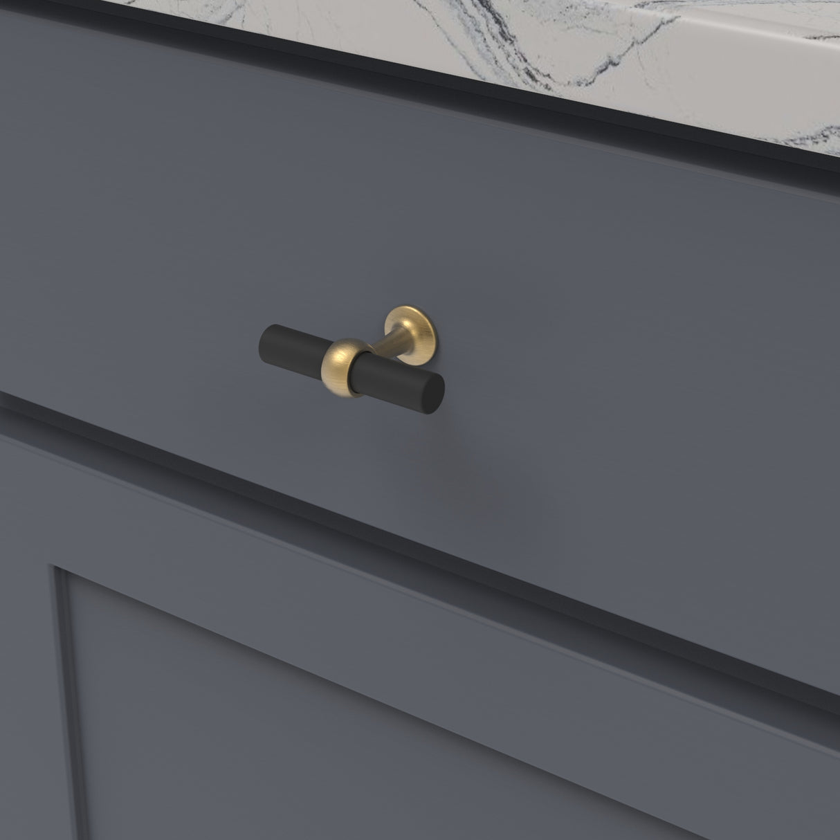 Ostia Collection - Belwith Keeler - T-Knob, 2-1/2" X 13/16" | B077328