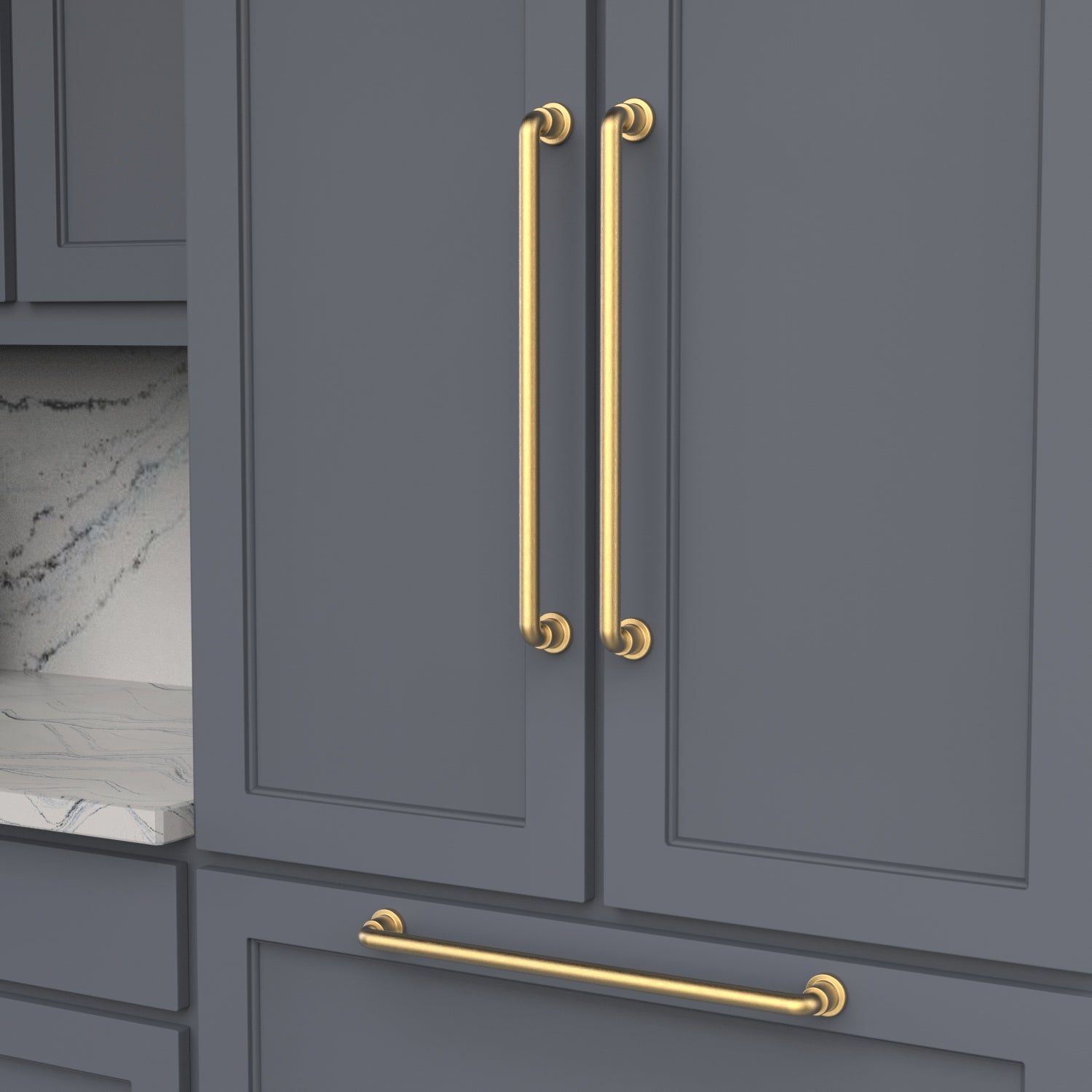Urbane Collection - Belwith Keeler - Appliance Pull, 18" C/C | B077953