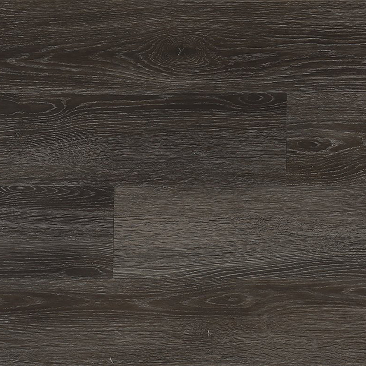 Permshield Coal Expresso SPC, Waterproof Rigid Core/1.5mm IXPE pad attached/Ceramic Bead Finish - 7" x 48" x 6-1/2 mm, 22 Mils Wear Layer