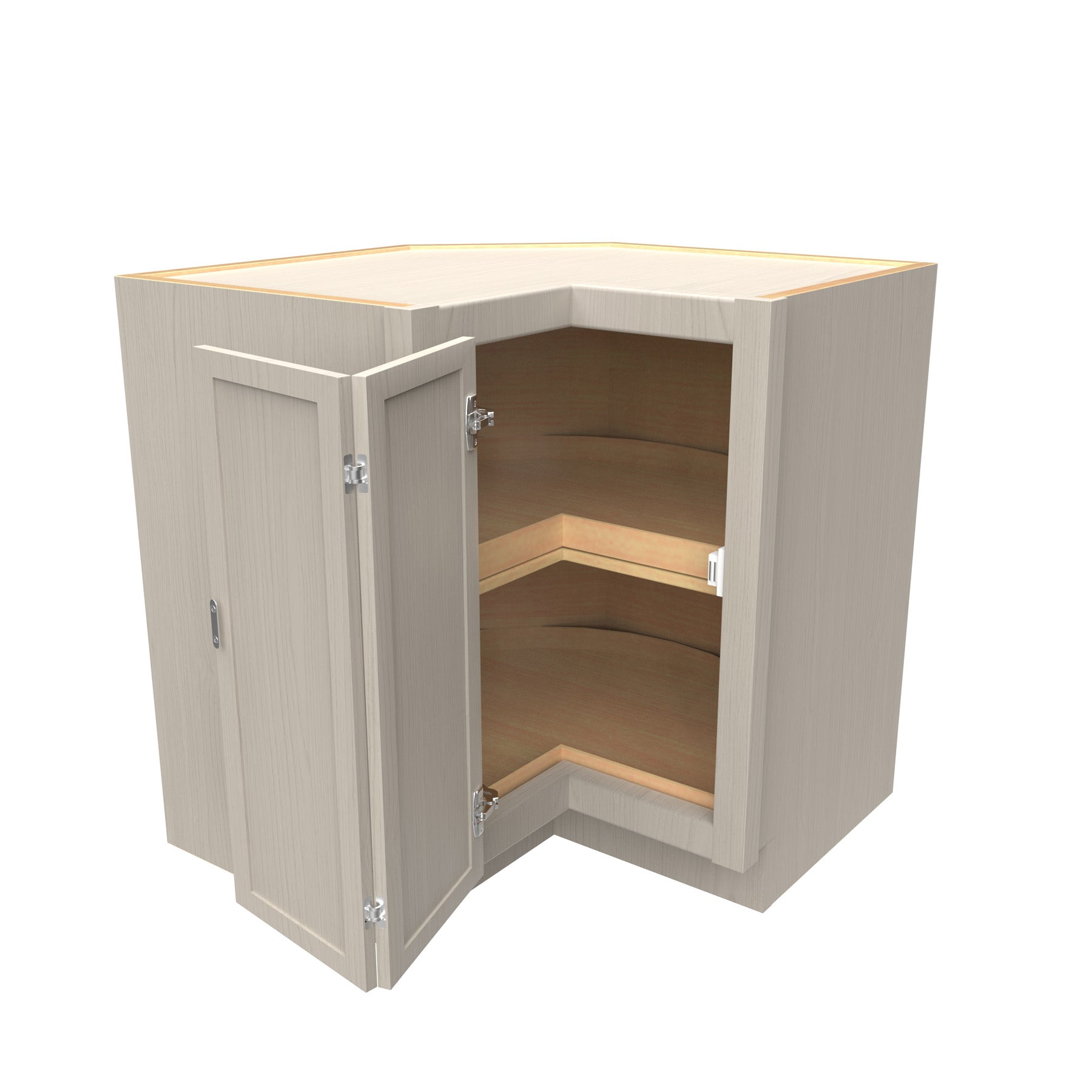 RTA - Elegant Stone - Lazy Susan Corner Base Cabinet | 33W x 34.5H x 24D