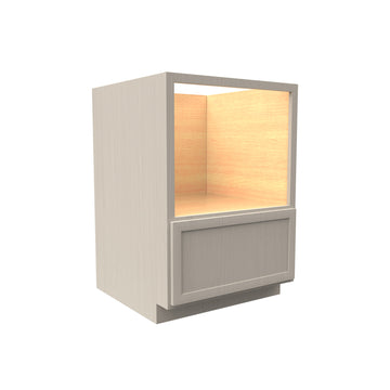 Microwave Base Cabinet | Elegant Stone| 24W x 34.5H x 24D