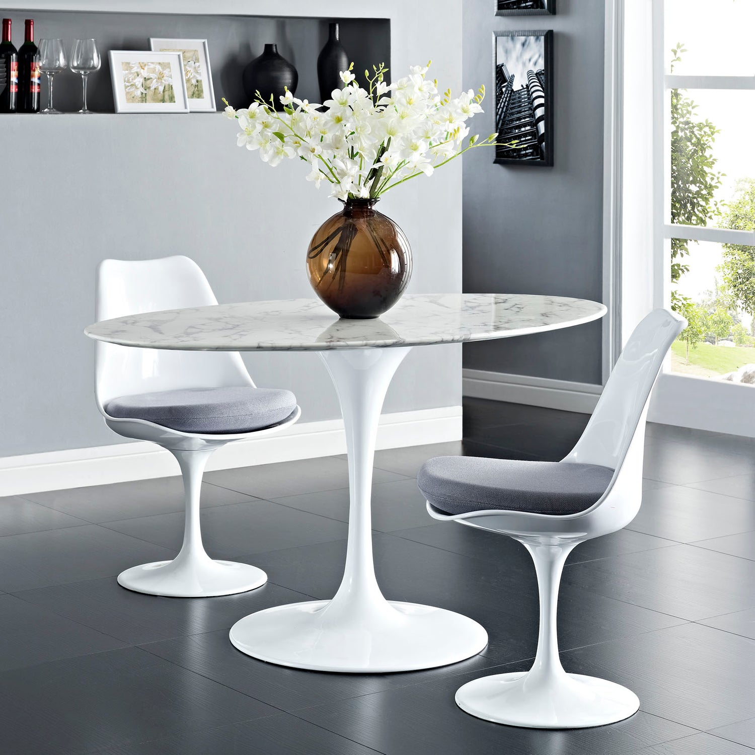 Lippa Artificial Marble Dining Table