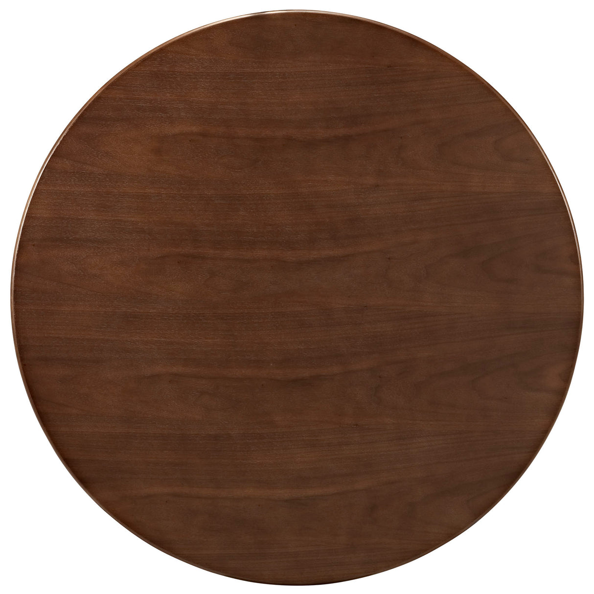 Lippa 36" Round Dining Room Table Set - Modern Dining Table Set - Walnut - BUILDMYPLACE