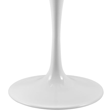Lippa 36" Round Dining Room Table Set - Modern Dining Table Set - Walnut - BUILDMYPLACE