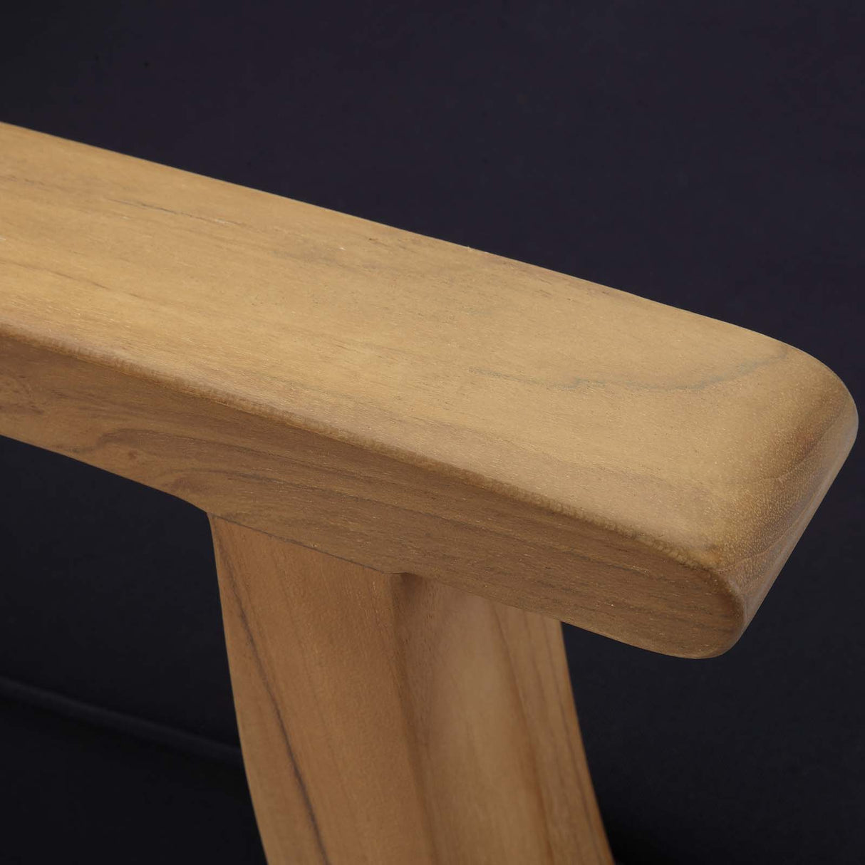 Marina Outdoor Patio Teak Loveseat - BUILDMYPLACE