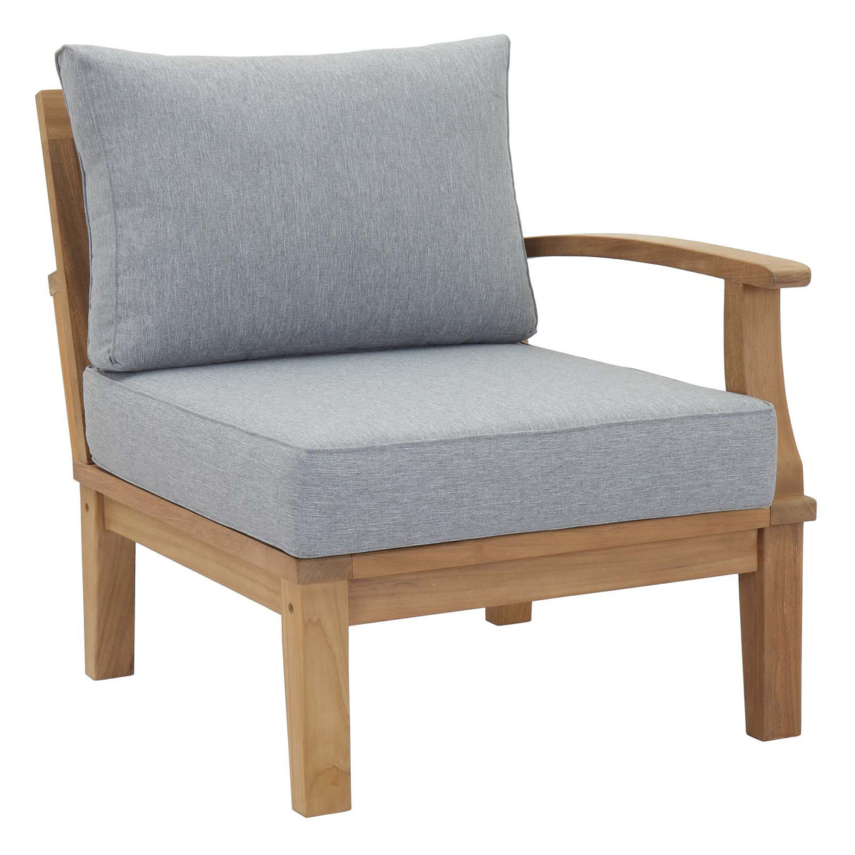 Marina Outdoor Patio Teak Sofa - BUILDMYPLACE