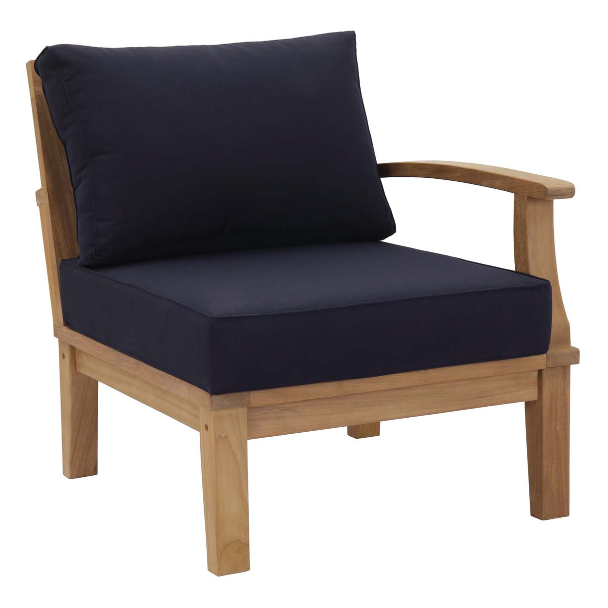 Marina Outdoor Patio Teak Sofa - BUILDMYPLACE