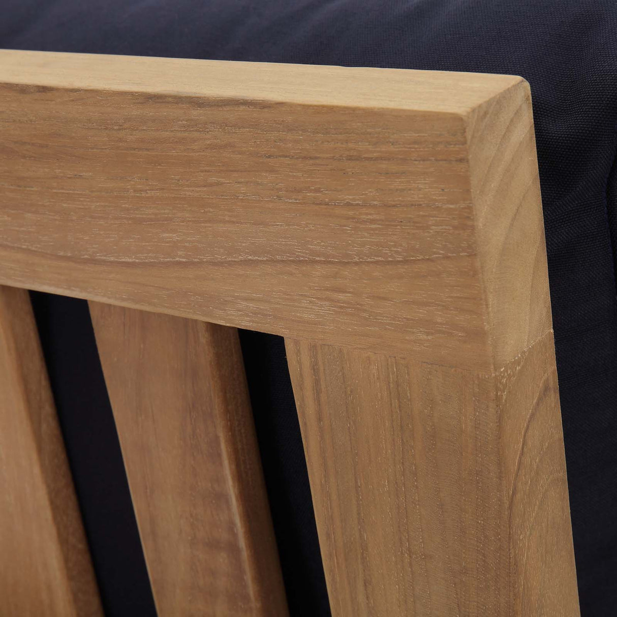 Marina Outdoor Patio Teak Sofa - BUILDMYPLACE