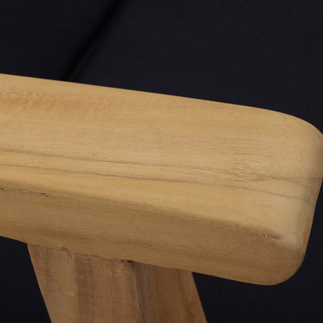 Marina Outdoor Patio Teak Single Chaise - BUILDMYPLACE