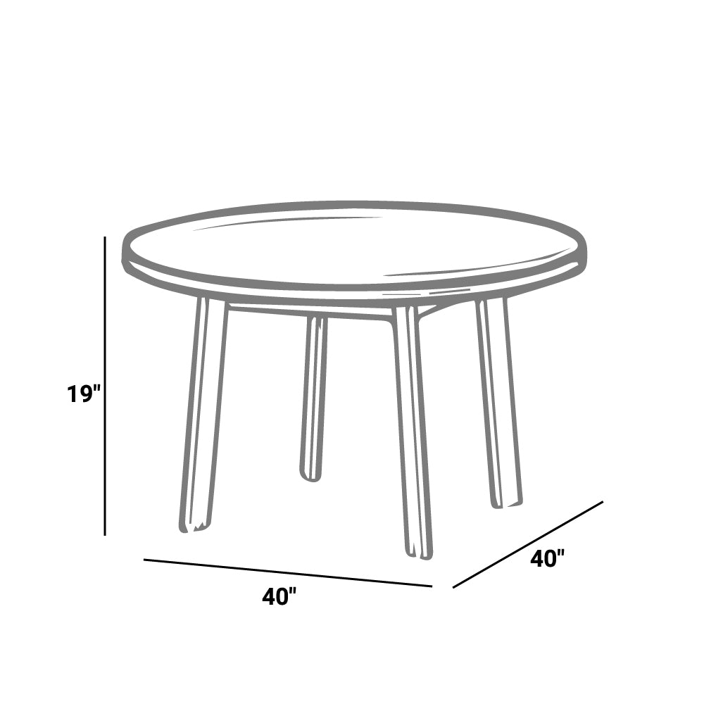 Marina Outdoor Patio Teak Coffee Table