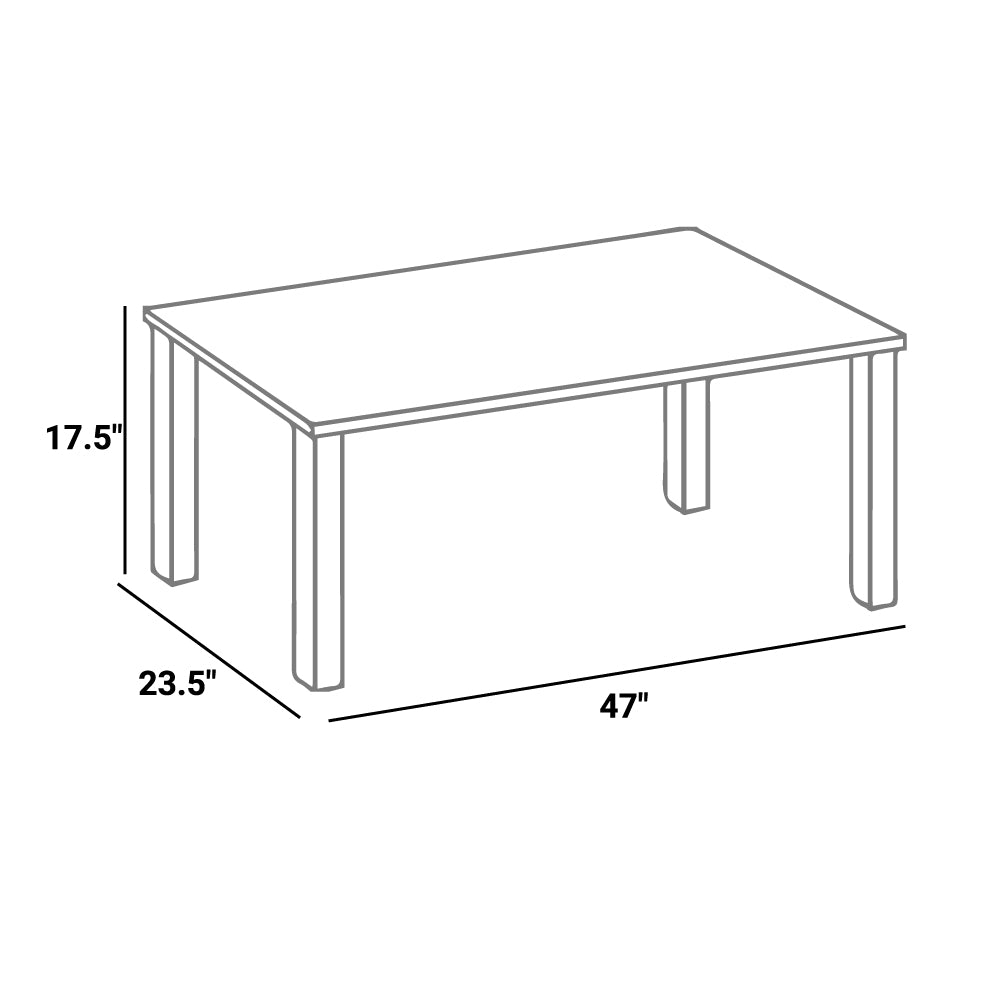 Marina Outdoor Patio Teak Coffee Table