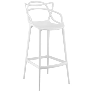 Contemporary Modern Entangles Bar Stool Chairs - Bar Stool Height