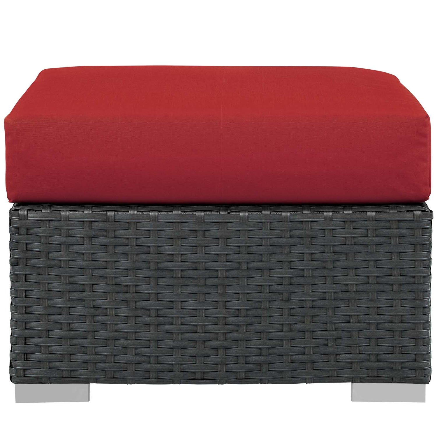 Sojourn Outdoor Patio Sunbrella Ottoman - BUILDMYPLACE