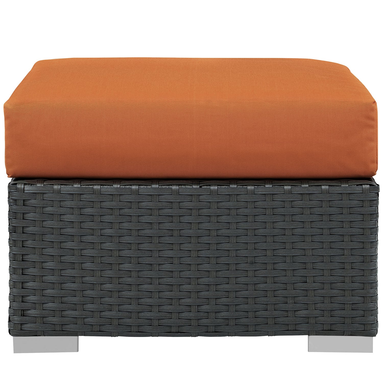 Sojourn Outdoor Patio Sunbrella Ottoman - BUILDMYPLACE