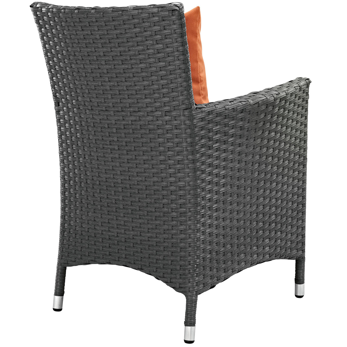 Sojourn Dining Outdoor Patio Sunbrella Armchair - BUILDMYPLACE