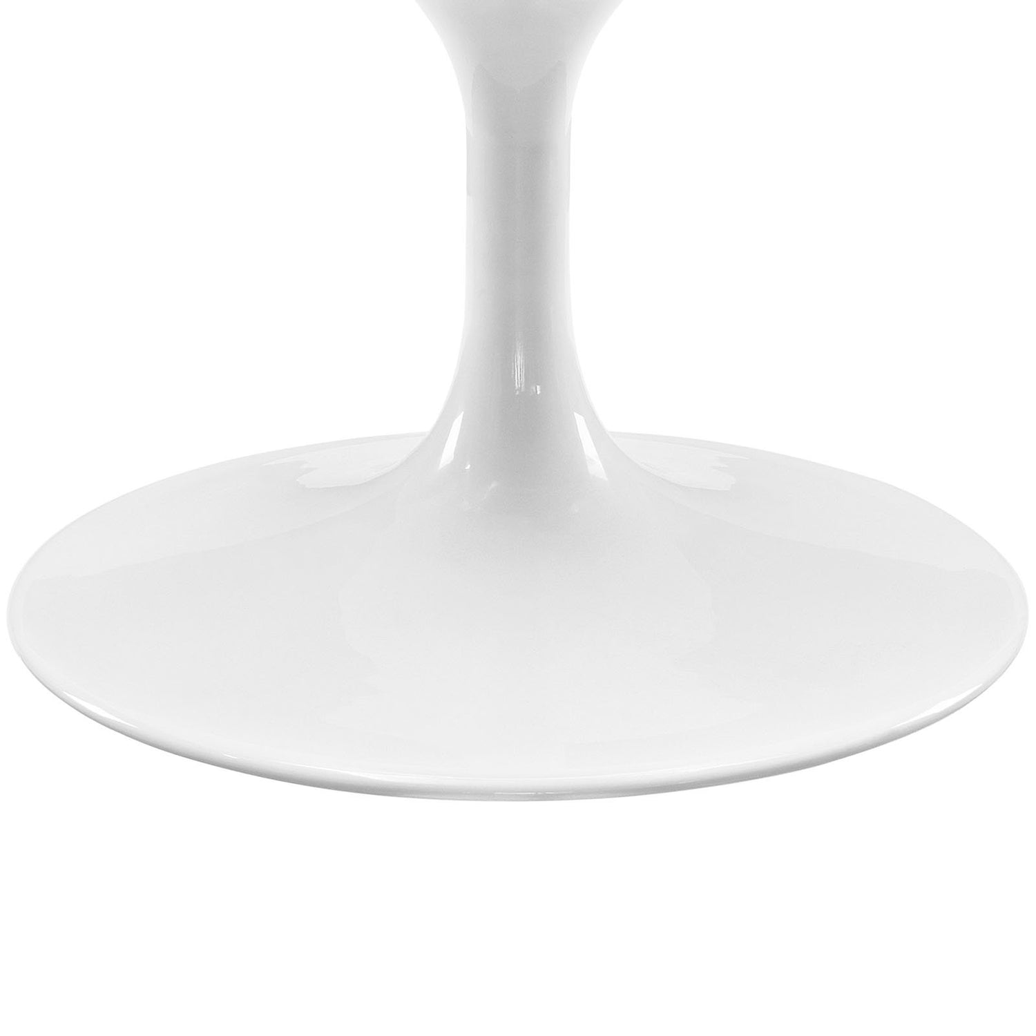 Lippa 48"Oval Top Coffee Table - Metal Tapered Base Dining Table