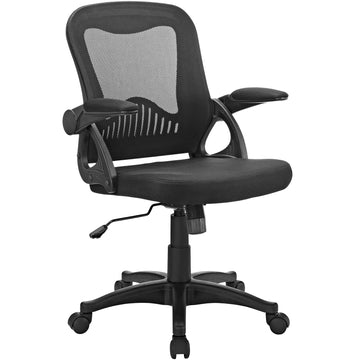 Advance Reception Computer Desk Office Chair - With Flipup Arms