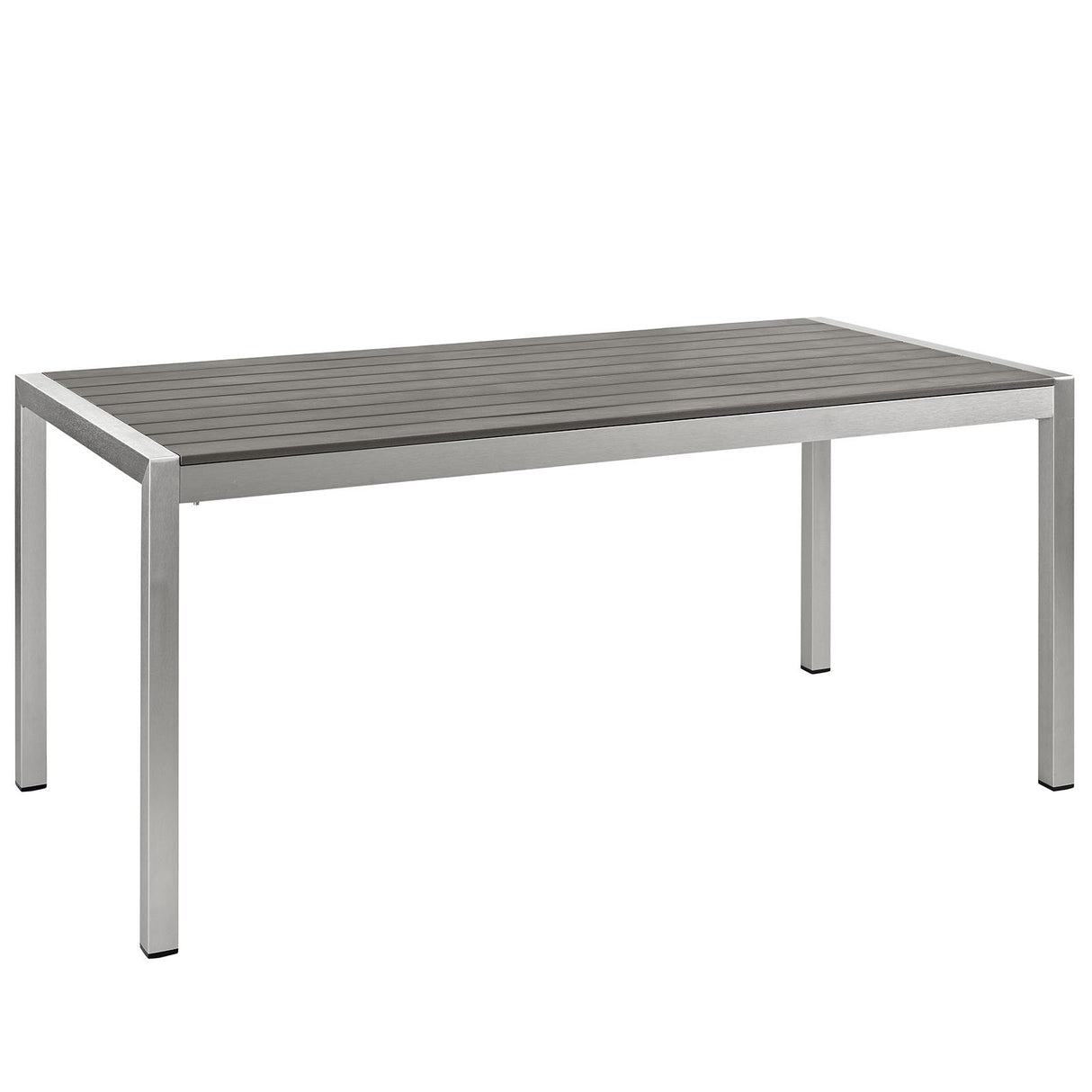Shore Outdoor Patio Aluminum Dining Table - BUILDMYPLACE