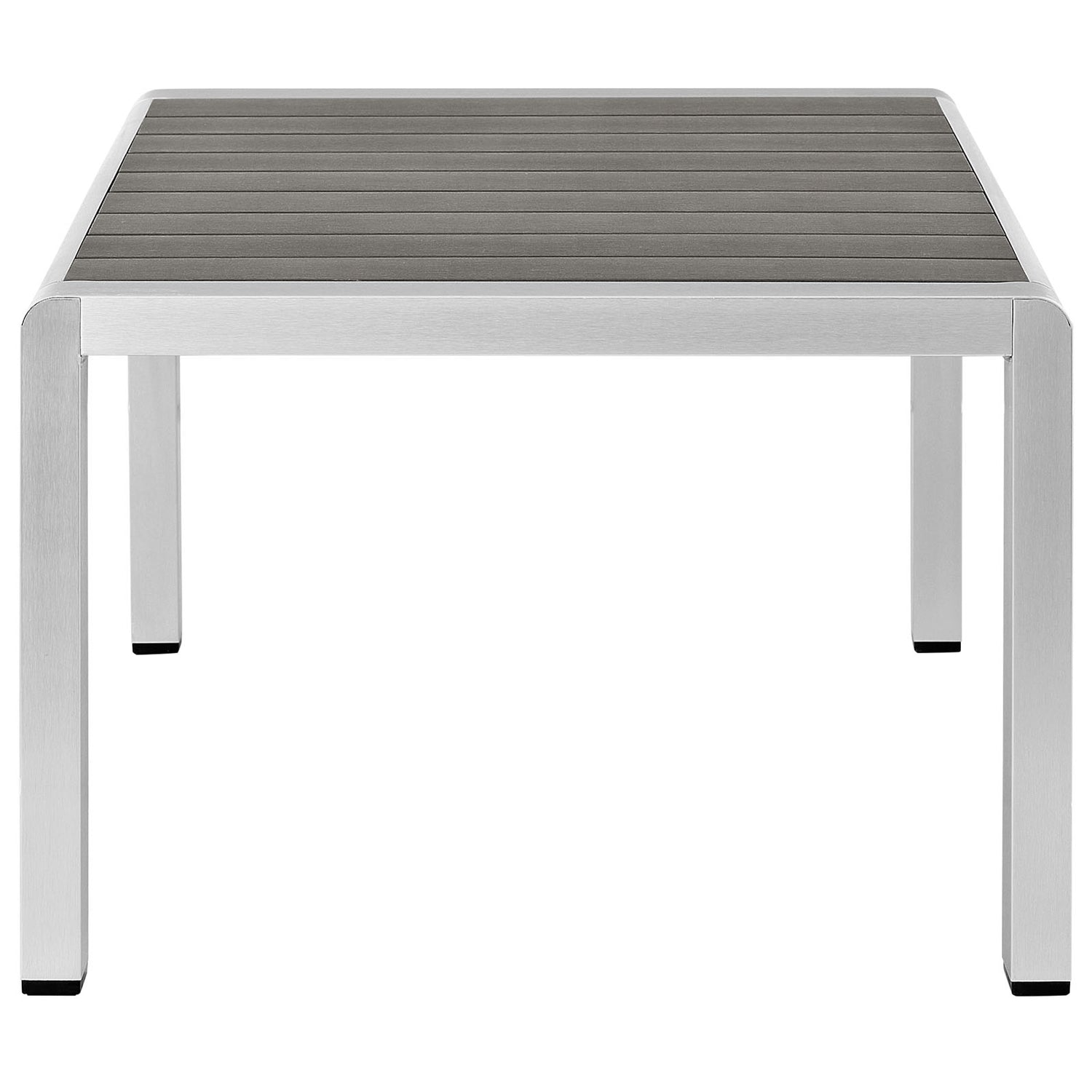 Shore Outdoor Patio Aluminum Coffee Table - BUILDMYPLACE