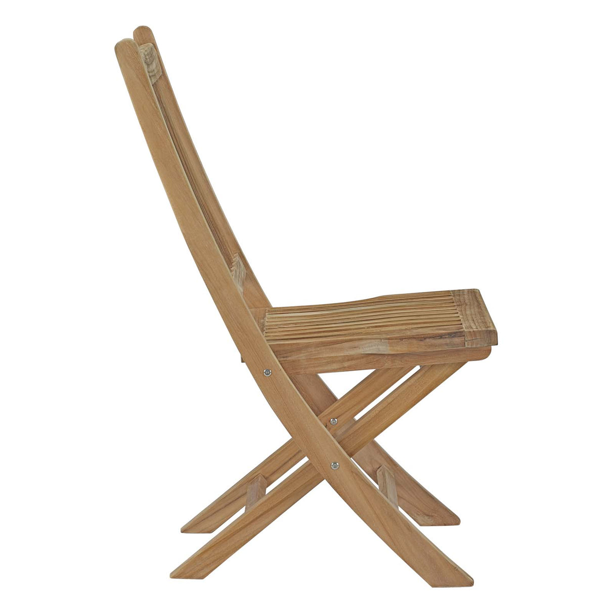 Marina Outdoor Patio Teak Folding Chair - BUILDMYPLACE