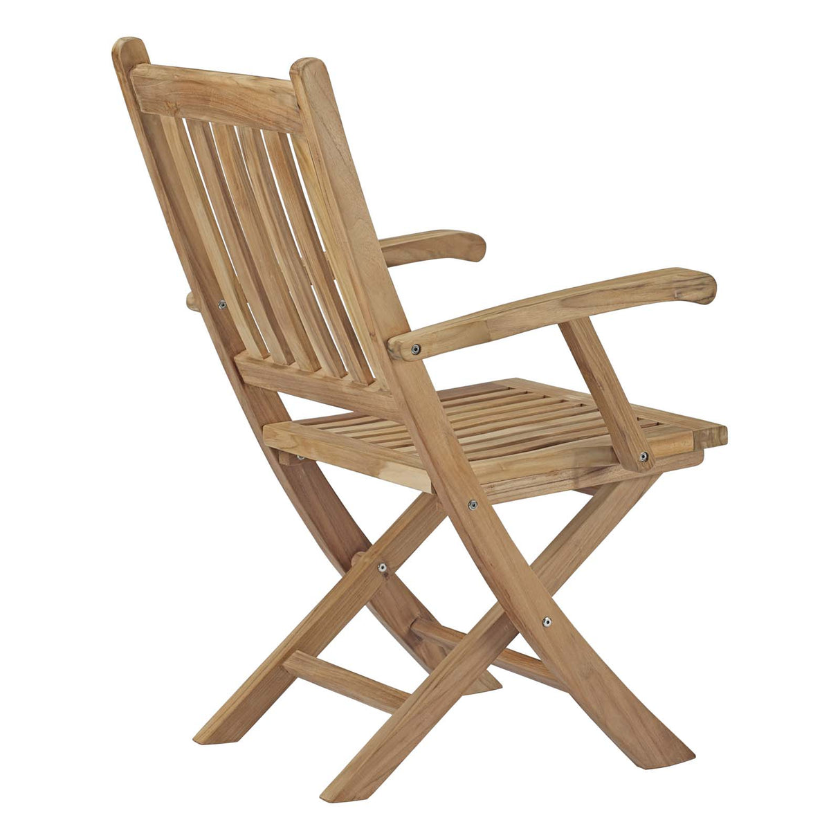 One Marina Outdoor Patio Teak Folding Chair - BUILDMYPLACE