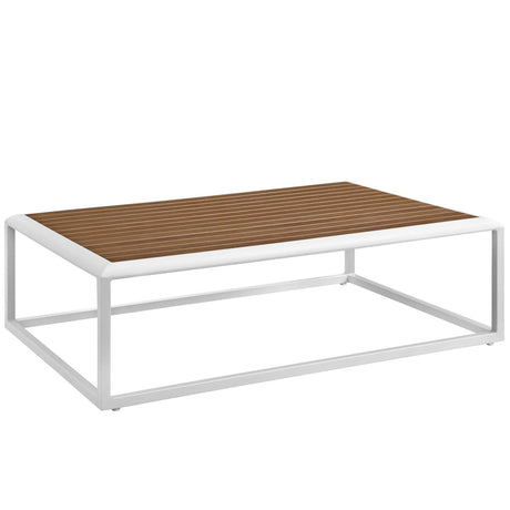 Stance Outdoor Patio Aluminum Coffee Table - BUILDMYPLACE