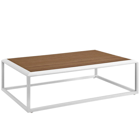 Stance Outdoor Patio Aluminum Coffee Table - BUILDMYPLACE